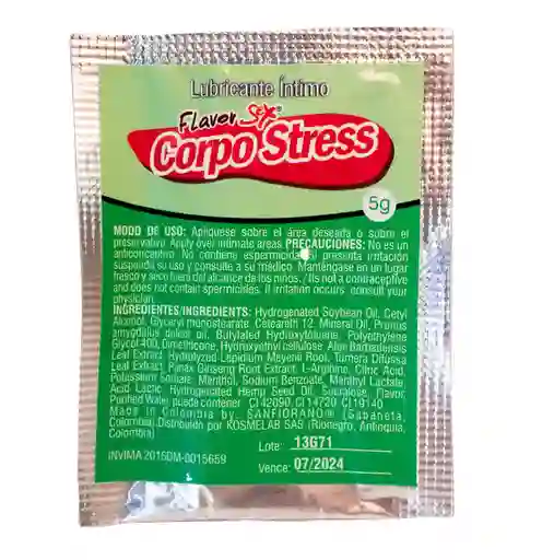 Estrechante Vaginal Corpo Stress 5g