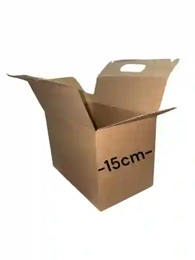Caja De Carton Microcorrugado 25x15x17cm Maletin