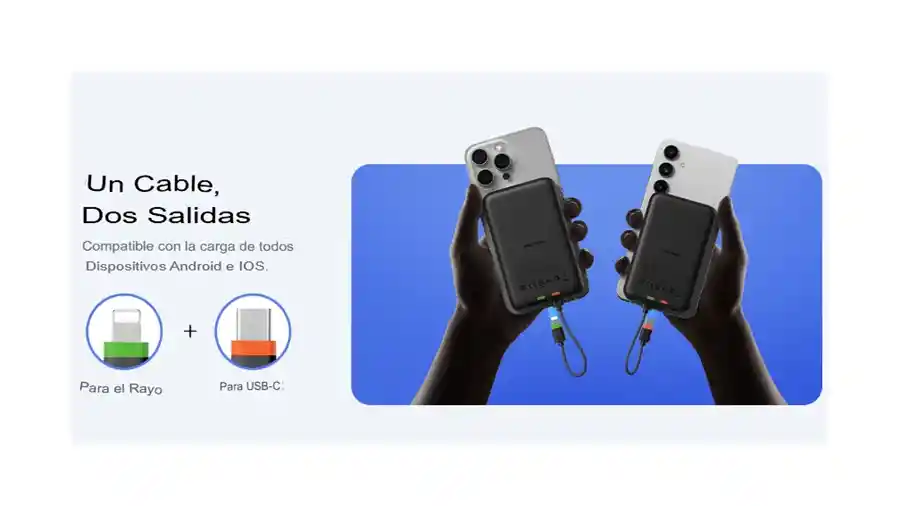 Cargador Portátil Charmast 10000mah 20w Para Iphone-android