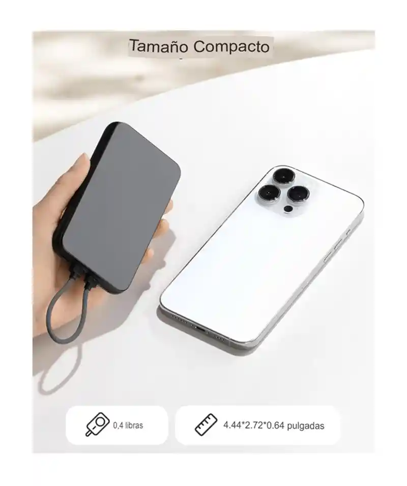 Cargador Portátil Charmast 10000mah 20w Para Iphone-android