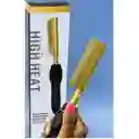 Peine De Prensa Profesional De Ceramica Dorada