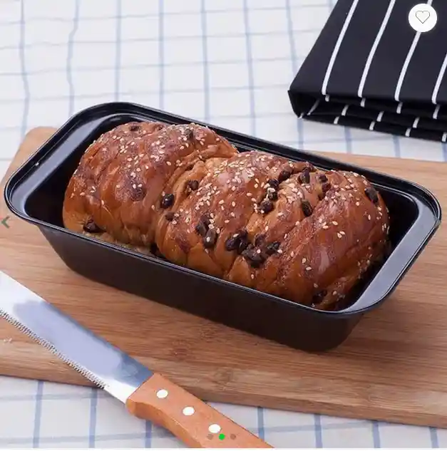 Molde Rectangular Para Queque En Metal Antiadherente