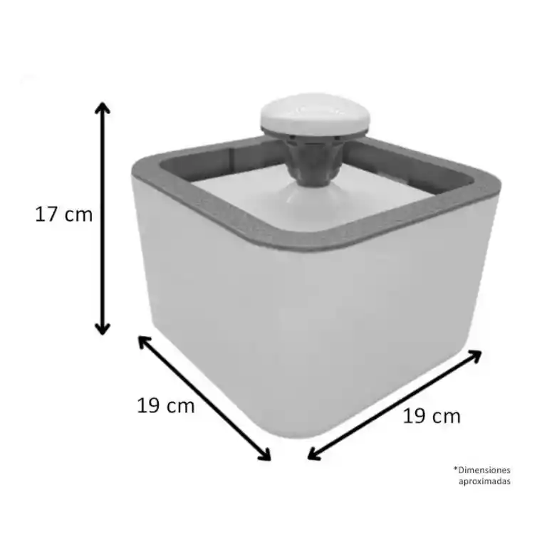 🐱🐶 Fuente De Agua Para Mascotas 2.5l – Con Filtros Y Motor Silencioso