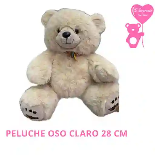 Peluche Oso Claro 28 Cm