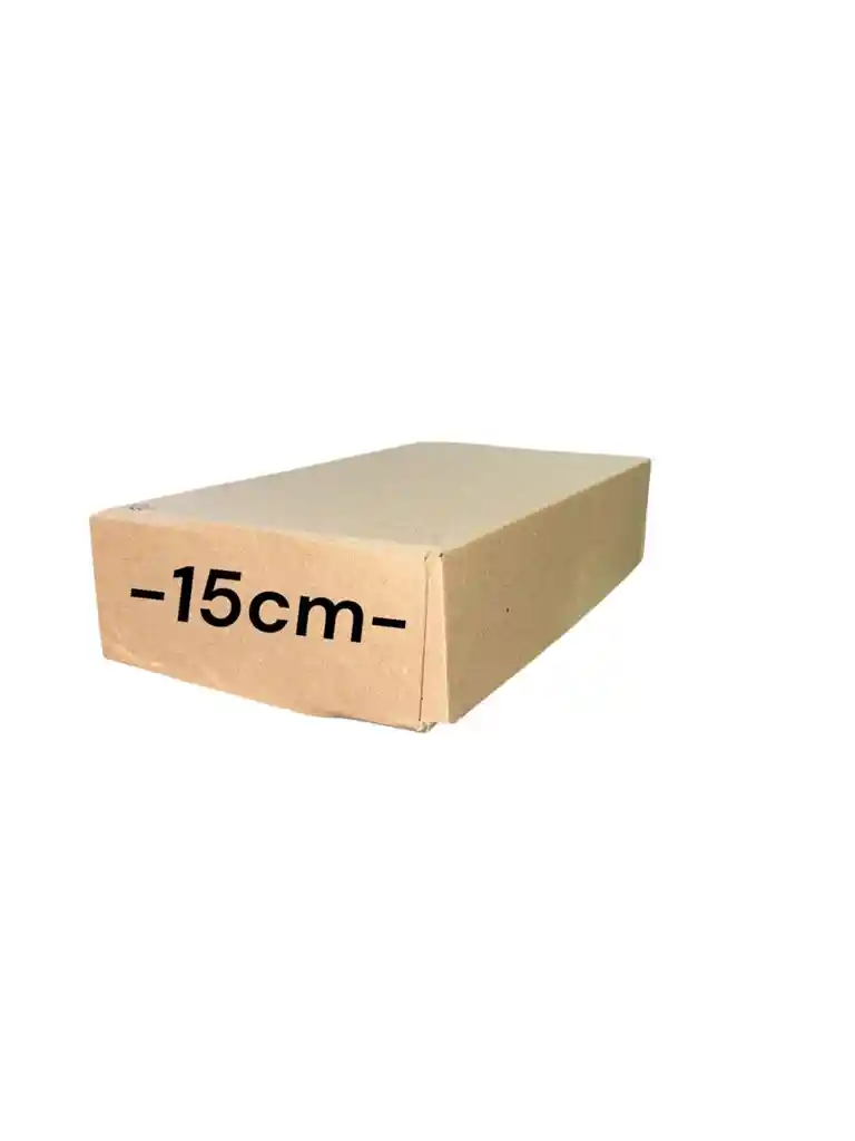 Caja En Carton Microcorrugado 27x15x6cm Plegable