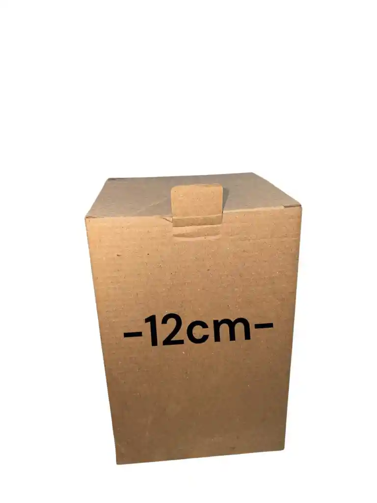 Caja En Carton Microcorrugado 12x12x18cm Plegable