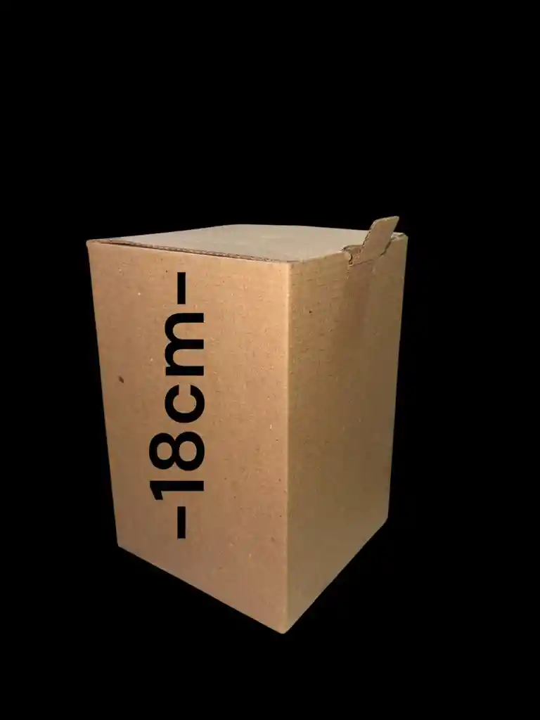Caja En Carton Microcorrugado 12x12x18cm Plegable