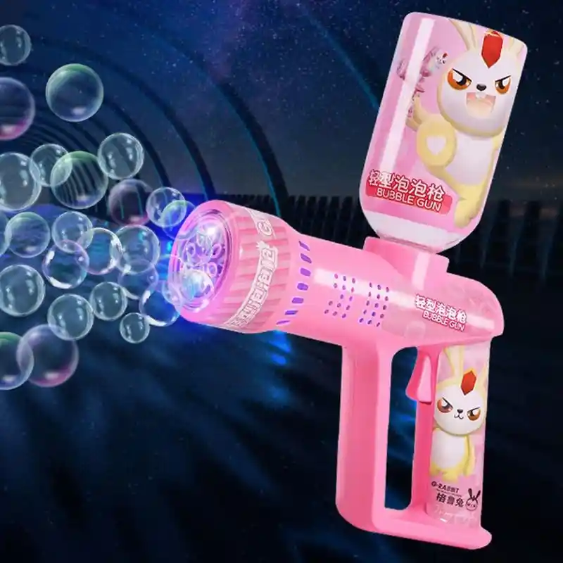Dispensador Eléctrico De Burbujas Con Jabón Juguete Para Niños