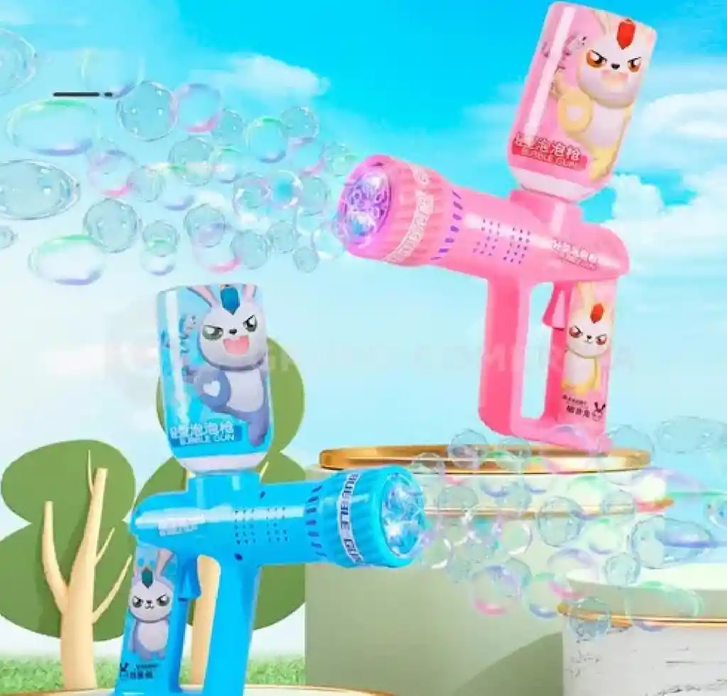 Dispensador Eléctrico De Burbujas Con Jabón Juguete Para Niños