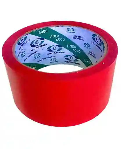 Cinta Pegante Roja X 50 Mts