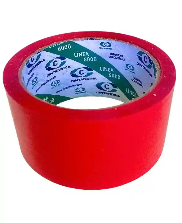 Cinta Pegante Roja X 50 Mts