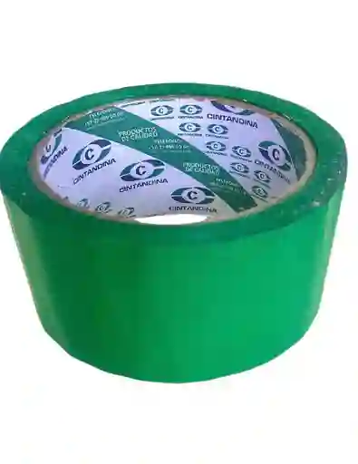 Cinta Pegante Verde X 50 Mts
