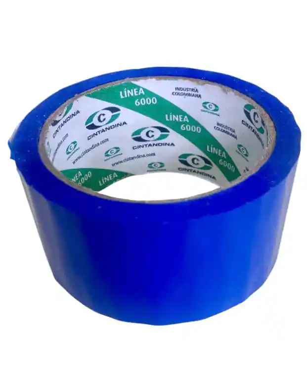 Cinta Pegante Azul X 50 Mts