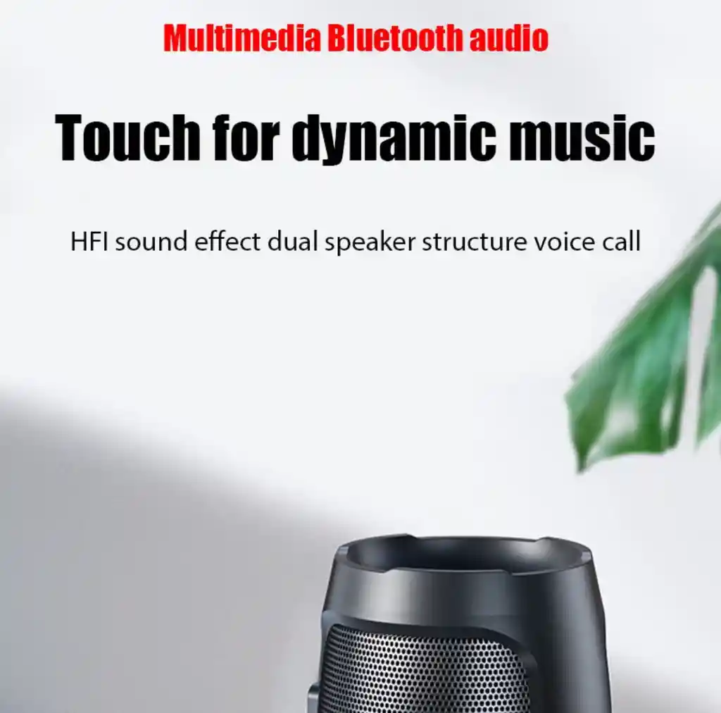 Altavoz Bluetooh Portátil Recargable