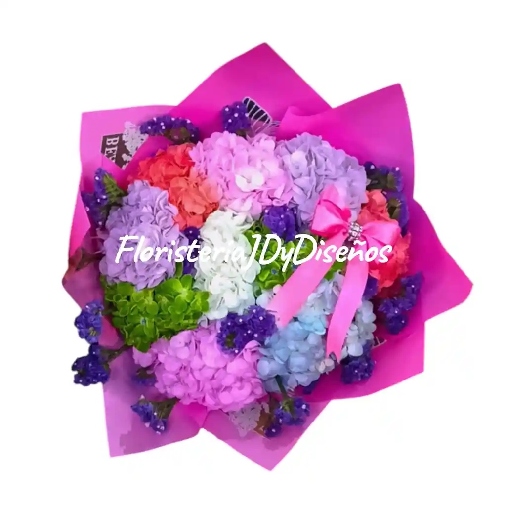 Bouquets Elegante De Hortencia