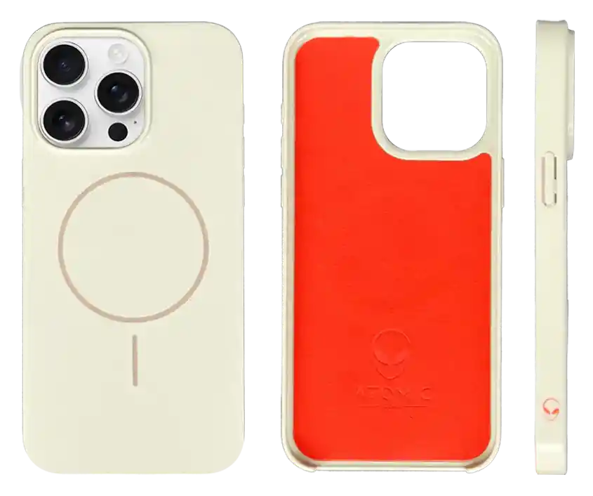 Estuche Atomic Magsafe Iphone 16 Hueso