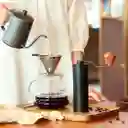 Set X5 Cafetera Lujo Vertido Café V60 Grinder Acero 40 Filtros