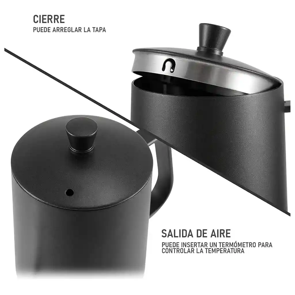 Set X5 Cafetera Lujo Vertido Café V60 Grinder Acero 40 Filtros