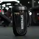 Termo Shaker Proteína 600ml Vaso Base Curva Mezclador Negro