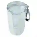Termo Shaker Proteína 600ml Vaso Base Curva Mezclador Blanco