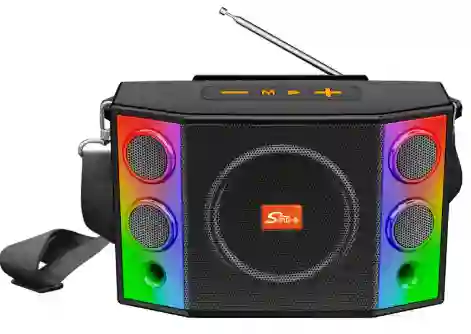 Parlante Nanotec De 80w De Potencia 3.000mah Con Correa