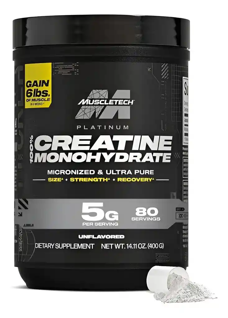 Creatina Muscletech 400 Gramos
