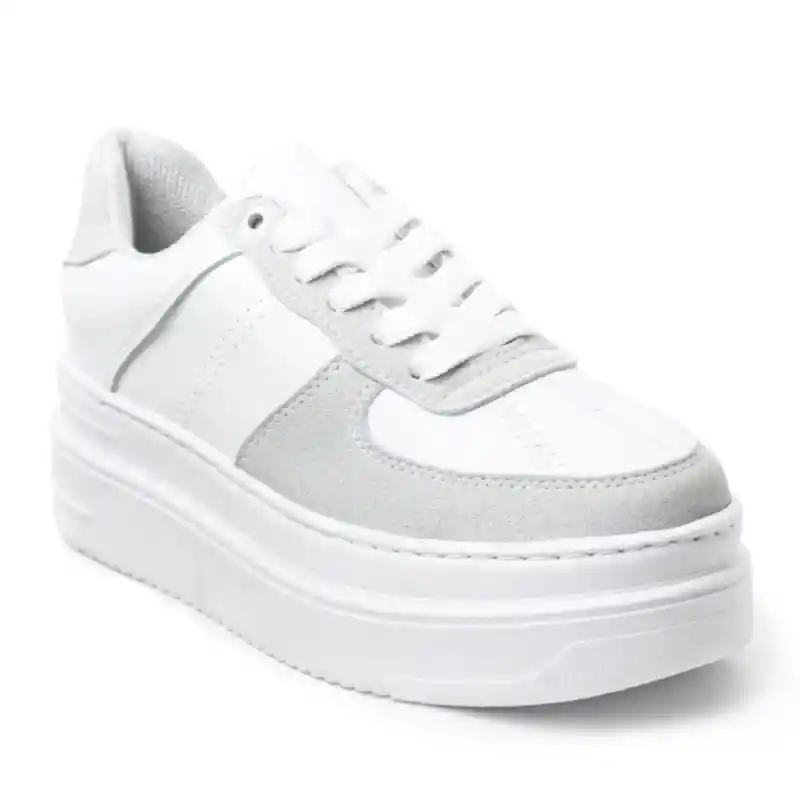 Priceshoes Tenis Moda Mujer 962dn30blanco