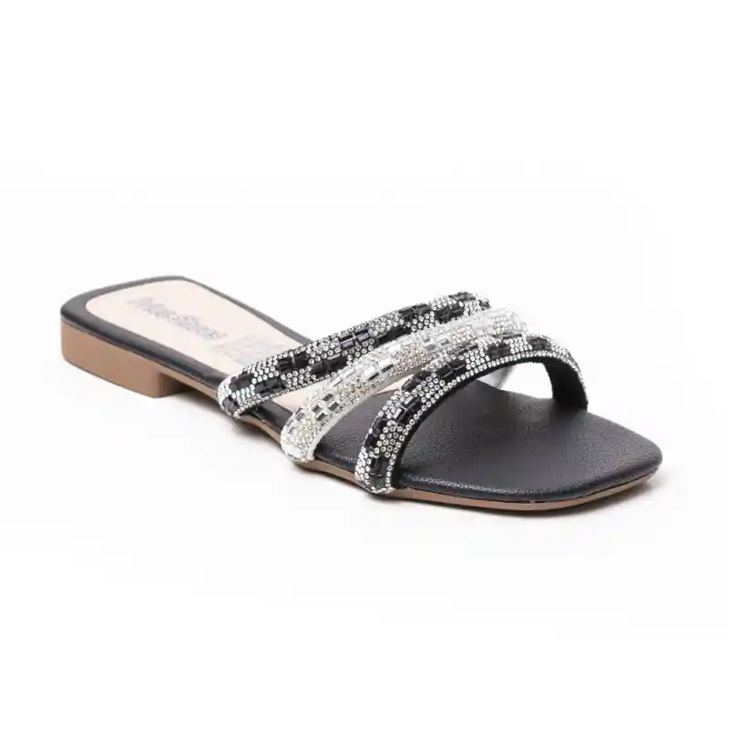 Price Shoes Sandalias Planas Para Mujer 272hv28negro