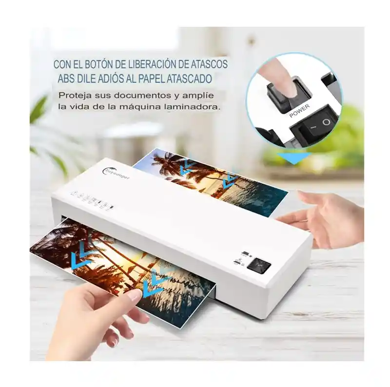 Laminador Dual Alternante Buyounger Hogar-oficina Silenciosa