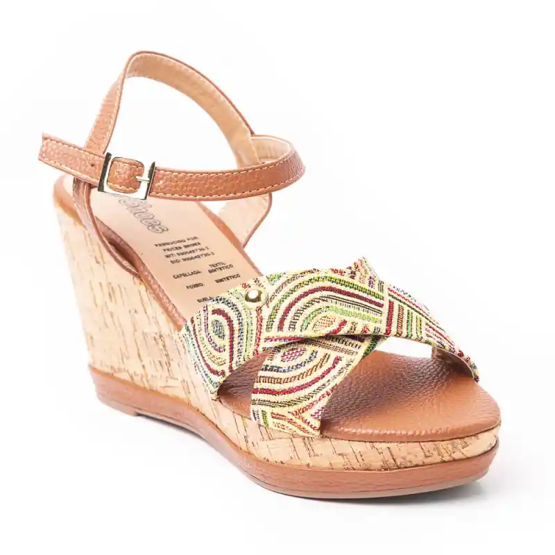 Price Shoes Plataformas Para Dama 462jc008miel