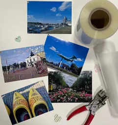 Plastificación Holográfica Media Carta