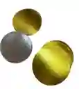 Bases Cartón 14 Cms Doble Faz, Blondas De Cartón