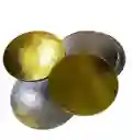 Bases Cartón 14 Cms Doble Faz, Blondas De Cartón