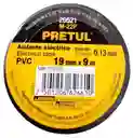 Cinta Aislante Negra 19mm X9m