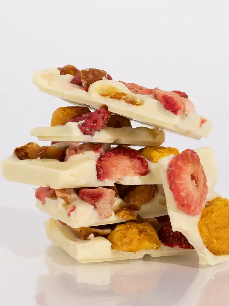 Barra Mini De Chocolate Blanco Golden Berries -(26 G)