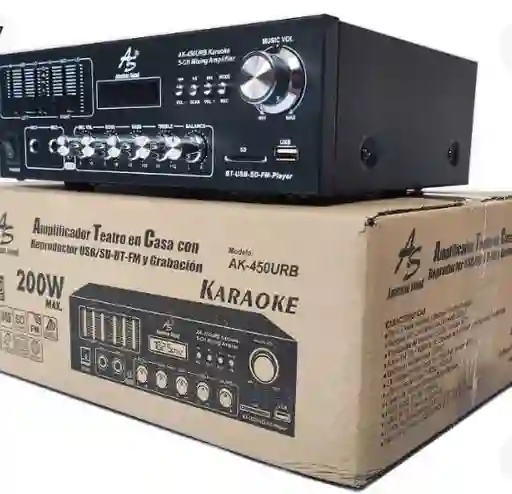 Amplificador Américan Sound Ak450urb Bluetooth