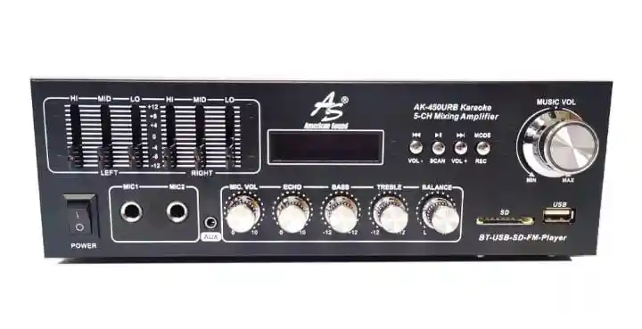 Amplificador Américan Sound Ak450urb Bluetooth