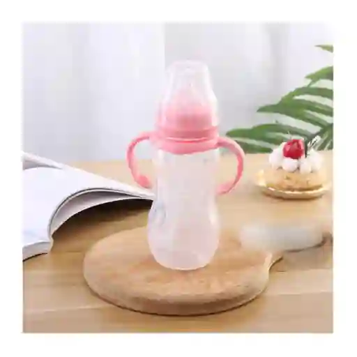 Tetero Asas 11 Onz Con Válvula Removible - Rosado