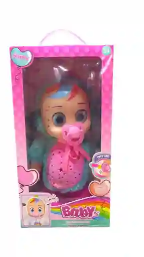 Bebe Muñeca Tetero Chupo Juguete Niñas Baby