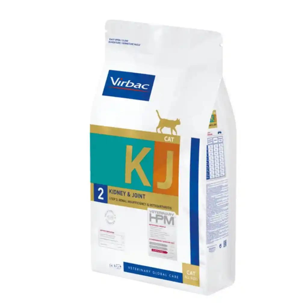 Virbac Veterinary Hpm Gatos Diet Kidney & Joint (2) - 3 Kg
