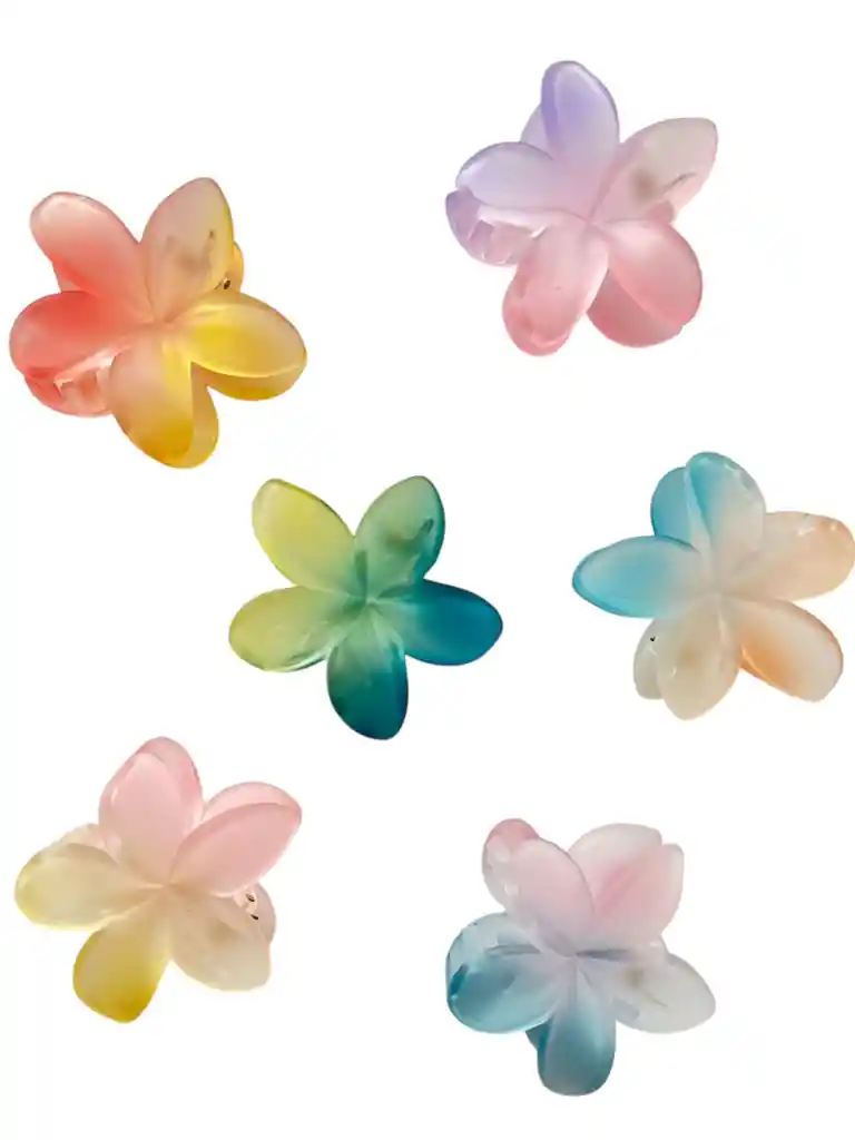 Gancho Hawaiano Degrade Bicolor Colores Surtidos - Unidad