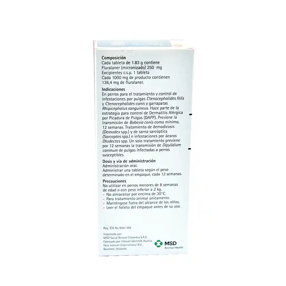 Bravecto 1tab 4.5kg-10kg