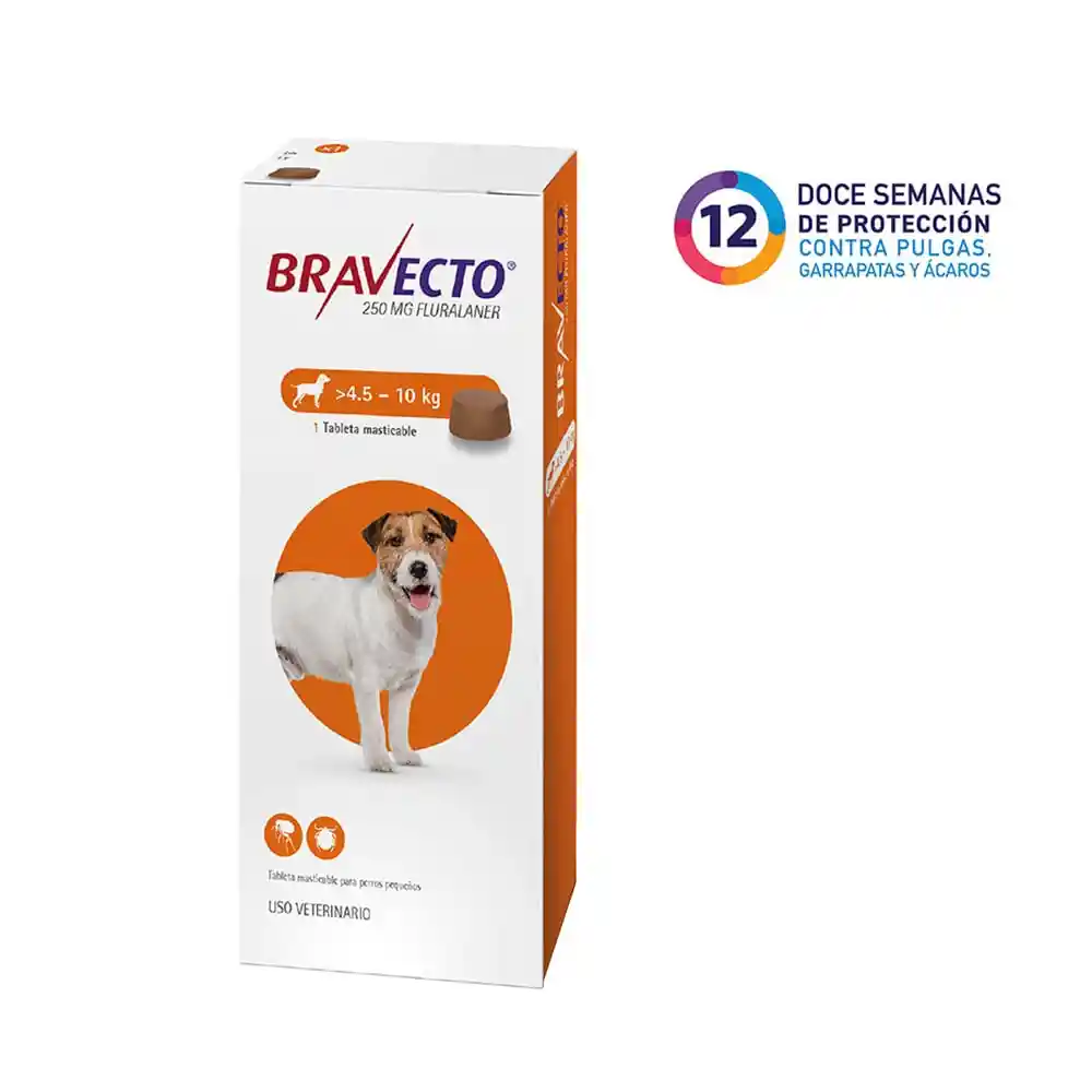 Bravecto 1tab 4.5kg-10kg
