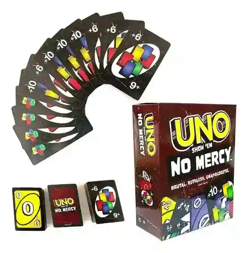 Uno No Mercy Cartas Juego De Mesa