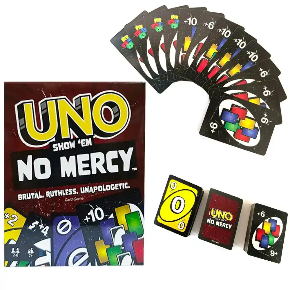 Uno No Mercy Cartas Juego De Mesa