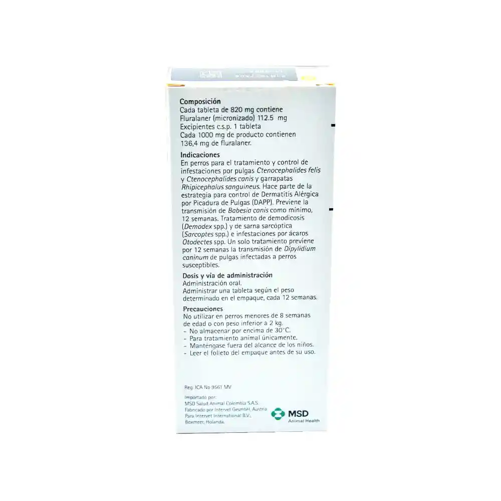 Bravecto 1tab 2kg-4.5kg