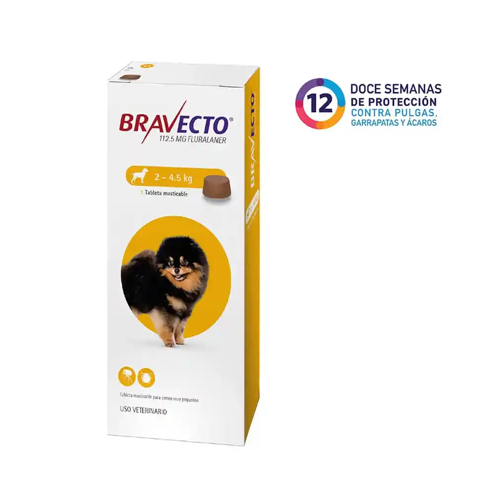 Bravecto 1tab 2kg-4.5kg