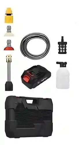 Hidrolavadora Inalambrica Portátil Recargable 2 Baterias Color Disponibilidad