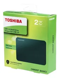 Disco Duro Externo Toshiba Canvio Basics Hdtb420xk3aa 2tb Negro