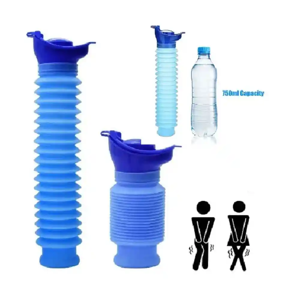 Orinal Personal Plegable Portátil Viajes Hombres Y Mujeres.